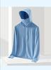 Ropa de protección solar de seda de hielo de verano para hombre 2023 nueva anti-ultravioleta delgada transpirable ropa de protección solar abrigo para pesca al aire libre marea
