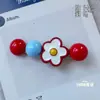 Pinza para el Cabello de Lazo de Puntos, Pinza Lateral, Estilo Dulce para Niñas, Pinza para Flequillo, Pasador, Pinza de Pato, Horquilla, Accesorio para el Cabello