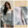 Vestido Ajustado de Tirantes Azules Ou Shilin Estilo Deseo Puro Uniforme Lencería Sexy Ropa de Dormir Seductora Uniforme