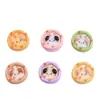 Mini Cha Cha Tarta de Huevo Juego de Comida Dibujos Animados Accesorios DIY Accesorios Pegamento de Crema Resina Pequeños Accesorios Pasador Materiales Hechos a Mano