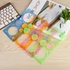 Nuevo Manual de Papelería Juguetes de Pintura Regla Multifuncional de Diez Mil Flores Set Regla Creativa para Niños Venta Directa de Fábrica