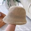 Primavera 2025 - Gorro de pescador plegable y liso para mujer, tejido transpirable, parte delantera, larga y trasera, corto, combinable