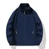 Chaqueta de una sola capa Otoño/Invierno 2026 para Parejas, Chaqueta Multicolor para Exteriores con Cuello Alto para Hombres, Chaqueta de Senderismo para Mujeres, Abrigo para Hombres