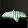 Funda de almohada de seda de doble cara Grado 6A Premium 100% seda de morera Funda de almohada Cuidado del cabello Individual/Doble Set Familiar para Adultos