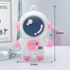Llavero Colgante de Astronauta de Dibujos Animados Conejo Espacial Lindo Figura de Caja Misteriosa Adorno Colgante Muñeco Colgante Pequeño Abrazable Venta al por Mayor