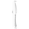 Elegante Cubiertos de Acero Inoxidable 304 Cuchillo y Tenedor Cuchara Diamante Luz de Lujo Cuchara Tenedor Celebridad de Internet Cuchillo y Tenedor Gruesos para Filete