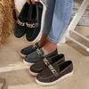 Nuevo Modelo de Verano 2026: Zapatos Individuales Casuales Cómodos de Moda para Mujer de Talla Grande con Hebilla Metálica, Talla Única
