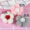 Accesorios para sombrero de fieltro de lana con flor de cinco pétalos transfronterizos de Amazon Decoración de guirnalda y ramo producto terminado de fieltro de lana