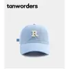 Gorra de Béisbol para Mujer, Estilo K, Pequeña Lavada de Color Sólido, Gorra Suave Superior, Sombrero de Sol Universal de Marca de Moda con Letras