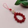 Cadena para teléfono móvil de bodhi de boutique natural hecha a mano DIY torsión manual tallado estilo nacional joyería de llavero chino al por mayor