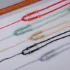 Cordão de pingente totalmente trançado à mão, cordão de colar de alta qualidade para homens e mulheres, cordão de qualidade premium para pingentes de ouro, mesmo estilo visto no Xiaohongshu