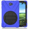 Adequado para Samsung T585 Rei dos Piratas silicone PC à prova de choque resistente a quedas capa protetora de tablet suporte giratório T580 capa de couro