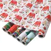 Papel de Presente Espesso para Aniversário Papel Revestido Papel Kraft Papel para Embalagem de Presente Embalagem de Caixa de Presente Atacado