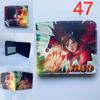Carteira Curta NARUTO NARUTO Japonesa NARUTO Sasuke Kakashi Carteira Porta-Moedas de Couro PU