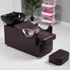 Cama de Lavado Semi-Reclinable al por Mayor para Salones de Belleza, Cama para Cortar y Lavar el Cabello, Sillón de Lavado para Salón de Belleza, Cama de Terapia Capilar con Masaje