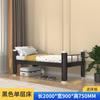 Litera de Acero Cama de Apartamento para Dormitorio Escolar Cama de Hierro para Empleados de Obra Cama de Perfil Cerrado Cama Alta y Baja