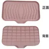 Directo de fábrica nueva caja de jabón de silicona sin perforaciones base de drenaje estante de baño creativo japonés
