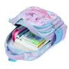 Mochila Escolar 3D para Estudiantes de Primaria de 1º a 3º Grado, Mochila de Dibujos Animados para Niños y Niñas, Set de Dos Piezas