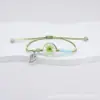 Pulsera de Cerámica con Flores Secas, Joyería Tejida Ajustable para Parejas y Mejores Amigos, Pulsera de Flores Reales Secas, Suministro al por Mayor para Puestos del Mercado