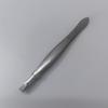 Fabricante punto acero inoxidable 430 boca inclinada plana pinza para cejas pinzas para cejas pinza depiladora pinza para injerto de pestañas postizas pinzas para cejas ceja