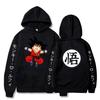 Sudadera con capucha de terciopelo perimetral de Dragon Ball Goku de Dragon Ball, suéter con estampado transfronterizo, sudadera con capucha de anime