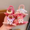 Urso Morango Desenho Animado Infantil Doce Presilha Garra para Coque de Menina Presilha Tubarão para Parte de Trás da Cabeça de Menina Presilha de Cabelo