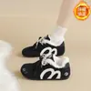 Invierno Dacio Versión Coreana Nuevos Zapatos Forrest Gump para Mujer 2025 Bordados Estudiante Deportivos Transpirables Casuales Suela Gruesa Y16-2