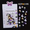 Novedad 2024 Halloween Joyería de Dibujos Animados Lindo Monstruo Pequeño Murciélago Pequeño Perdido con el Ojo del Diablo Mezcla de Joyería de Dibujos Animados