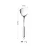 Espátula de Acero Inoxidable 201 Juego de Utensilios de Cocina Espátula para Cocinar Espátula Engrosada Colador de Cocina Anillo de Ping Pong Cuchara con Mango Plano