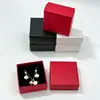 Caja de Papel con Tapa Superior e Inferior Personalizada Caja para Joyería Caja para Collares Anillos Accesorios Caja de Empaque Caja para Joyería con Textura Repujada de Moda En Stock
