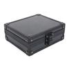 Caja de herramientas de aleación de aluminio ABS totalmente negra, caja de almacenamiento para embalaje de ajedrez, herramienta, instrumento, caja de almacenamiento a prueba de golpes