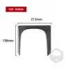 Adequado para Honda S2000 00-09 conjunto completo de adesivos decorativos para painel de levantamento de vidro para modificação interna em fibra de carbono
