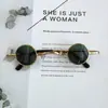 Gafas Redondas Pequeñas Divertidas Gafas de Sol de Lente Pequeña de Moda para Hombre Personalidad Divertida Popular en Internet Gafas de Sol con Montura Redonda Pequeña Retro