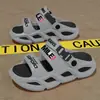 Pantuflas de Verano para Hombre para Uso Exterior y Conducir, Pantuflas Deportivas para Hombre con Tacto Suave, Sandalias de Playa que No Huelen a Pies