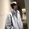 Jaqueta bomber estilo americano 2026 para homens, marca da moda primavera e outono, jaqueta baseball desconstruída patchwork para casais