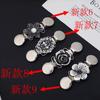 Clip de suéter de clip de collar explosivo europeo y americano, hebilla de toalla de seda con incrustaciones de diamantes para mujer, broche anti-luz, clip para collar y bufanda, accesorios de aleación