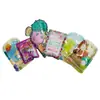 Bolsas de Empaque de Plástico, Bolsas con Cierre Hermético para Alimentos Naturales Nutritivos, Bolsas de Fondo Plano con Sellado de Ocho Lados, Bolsas con Ventana, Snacks de Frutos Secos con Papel de Aluminio