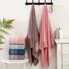 Toalla de baño reticulada, suave, absorbente, sin vello, de color liso, estilo sencillo, regalo para el hogar, de algodón, venta al por mayor transfronteriza.