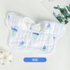 2026 Novo Modelo Babador de Muselina para Saliva de Bebê Algodão Puro Petal 360 Graus Babador Infantil Produtos para Maternidade e Bebê