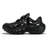 Pantuflas de Tira Trasera para Hombre Verano Nueva Moda Deportivas Casuales Zapatos con Agujeros Resistentes al Desgaste Suela Gruesa Sensación de Basura Sandalias de Playa