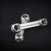 Llave de hueso, llave multifunción, herramienta de reparación de bicicletas, linterna, llave hexagonal, suministros de ciclismo, tornillo de bicicleta