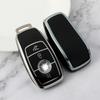 Adecuado para la funda de llave del coche Mercedes-Benz glc260GLC300L hebilla gla200e Clase C cubierta protectora todo incluido de TPU