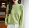 Venta al por mayor transfronteriza de suéteres de punto de manga larga para mujer nuevos de otoño e invierno, tops tipo pullover de talla grande, artículo popular de exportación