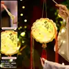 Linternas DIY del Festival de Mediados de Otoño 2026 Modelo Nuevo Danza del León Pequeñas Linternas Brillantes Año del Caballo Linternas de Palacio Portátiles para Niños Estilo Antiguo para Exteriores