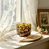 Taza serie estampado de leopardo, taza de agua impresa con creativo estampado de leopardo, taza de café para el hogar y la oficina, taza de leche, regalo moderno y personalizado