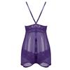 Comercio exterior pijama de encaje sin espalda falda de tirantes con abertura lateral estación independiente de celebridades de Internet europeas y americanas AliExpress lencería sexy sexy