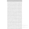 Suministros Transfronterizos para Fiestas, Bodas, Día de San Valentín, Cortinas de Lluvia con Forma de Corazón para Decoración, Suministros de Decoración de Ambiente para Paredes de Fondo, Navidad