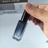 Botella de Perfume Cuadrada Alta Degradada Verde Oscuro 10ml 13 Empaque de Rosca Sub-Botella Botella con Atomizador Bomba Fábrica Stock Listo