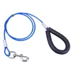 Guia de cachorro para animais de estimação, guia de passeio para cães de cabeça dupla um para dois da Amazon, estaca para cachorro, corda de amarração para cachorro, corrente para cachorro para cães grandes, venda direta da fábrica