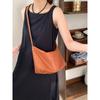 Bolsa Tote para Mulheres 2026 Novo Estilo Couro Curtido Vegetal Bolsa Feminina Bolsa de Ombro de Couro Genuíno Transversal Grande Capacidade Bolsa Hobo de Luxo